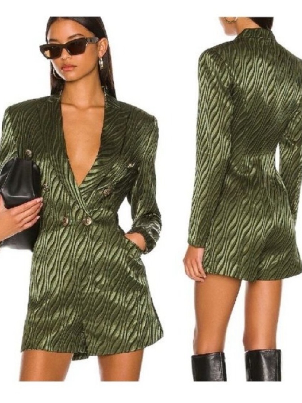 Retrofete NEW Jana Romper in Green
